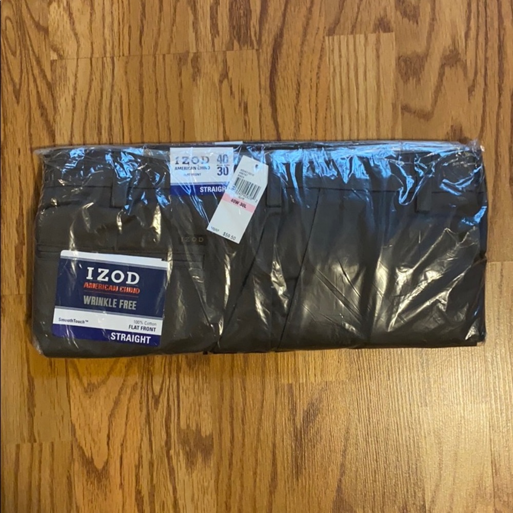 Izod olive dress pants
